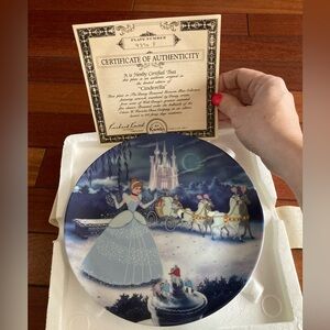 Knowles Disney’s Treasured Moments Cinderella Plate